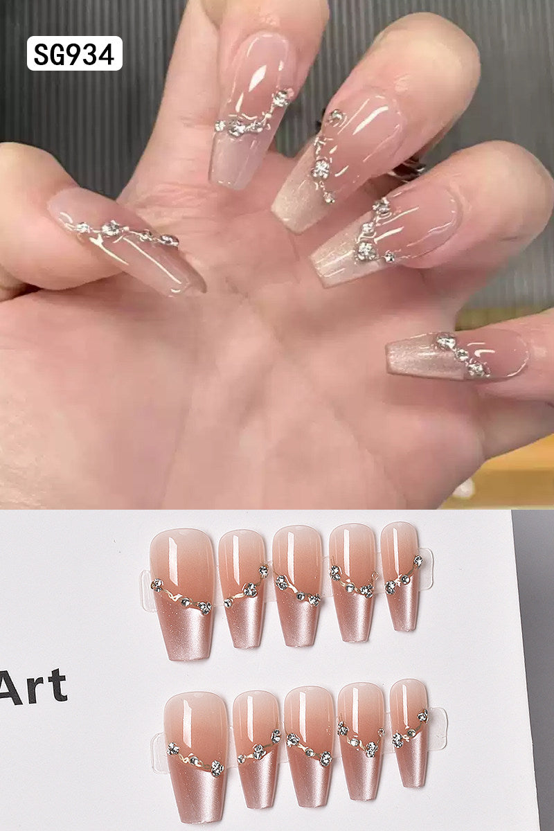 Forever & Always (Wedding Collection) | Handmade Press-On Nails