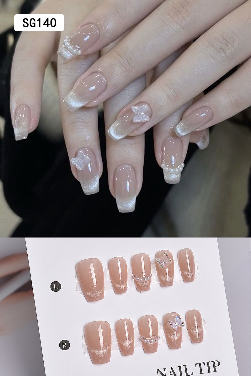 Forever & Always (Wedding Collection) | Handmade Press-On Nails