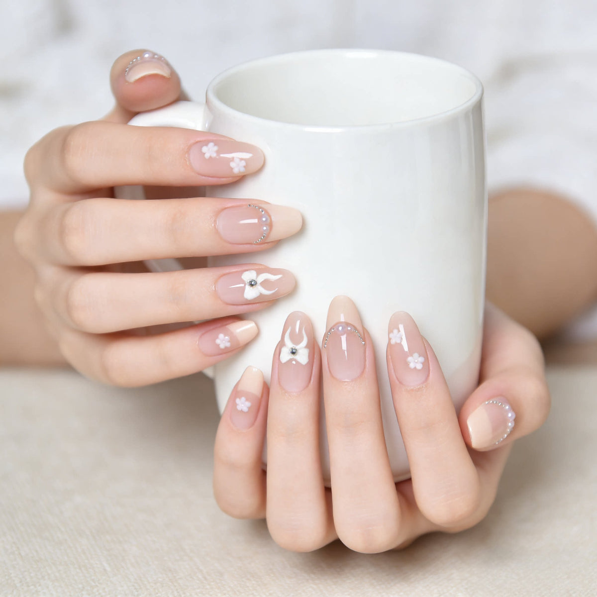 Forever & Always (Wedding Collection) | Handmade Press-On Nails
