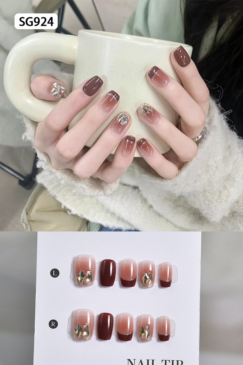 Forever & Always (Wedding Collection) | Handmade Press-On Nails