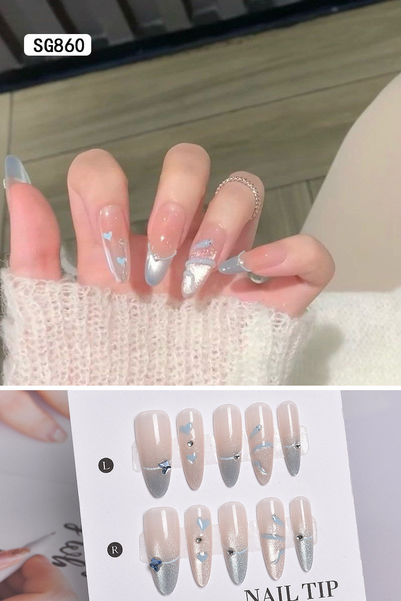 Forever & Always (Wedding Collection) | Handmade Press-On Nails