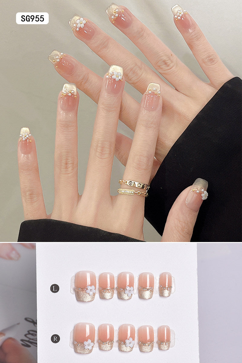 Forever & Always (Wedding Collection) | Handmade Press-On Nails