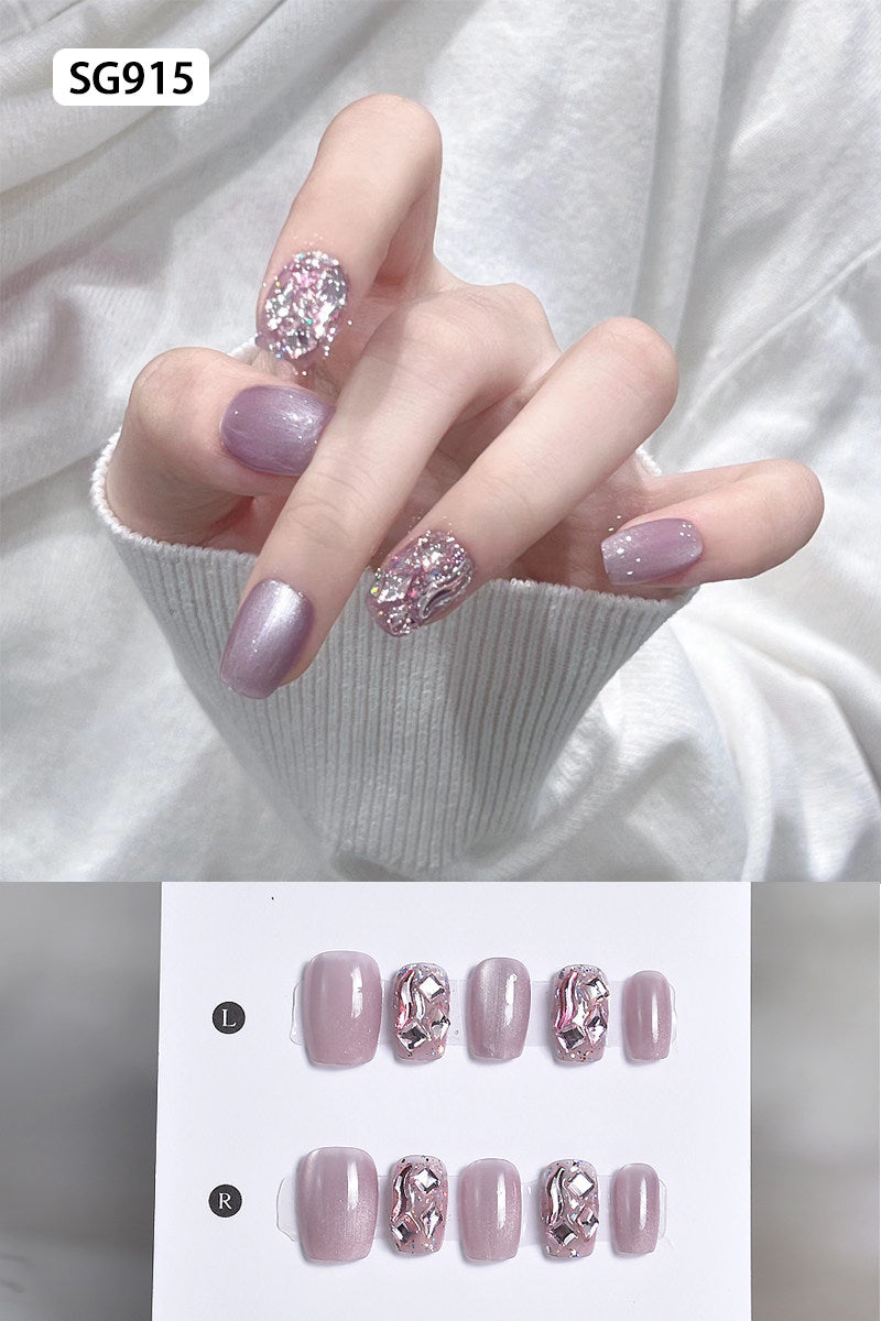 Forever & Always (Wedding Collection) | Handmade Press-On Nails