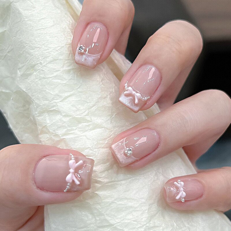 Forever & Always (Wedding Collection) | Handmade Press-On Nails