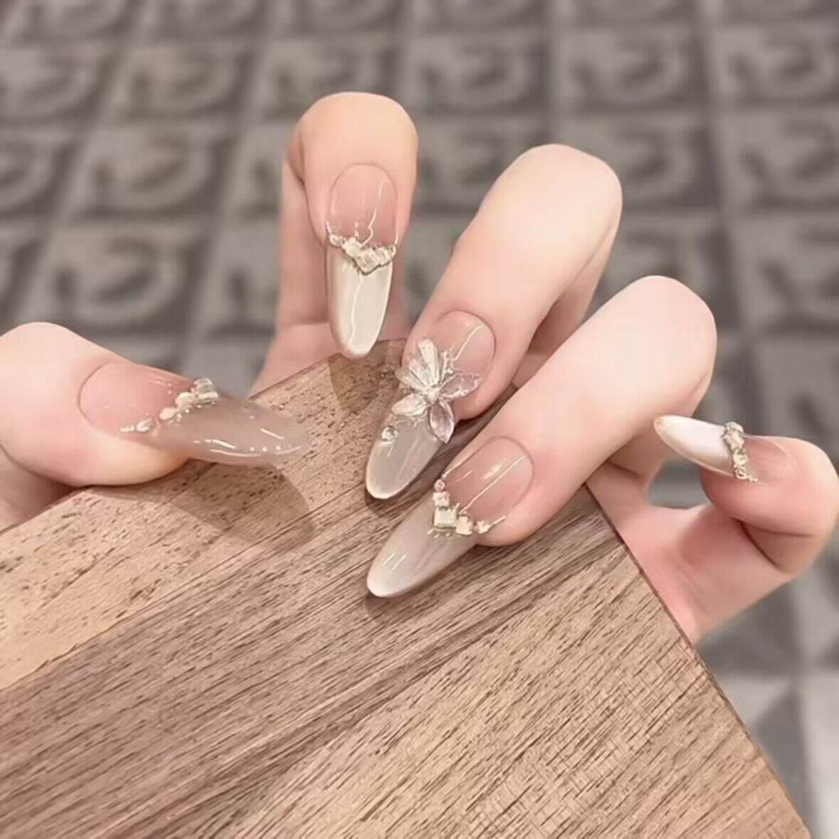 Forever & Always (Wedding Collection) | Handmade Press-On Nails