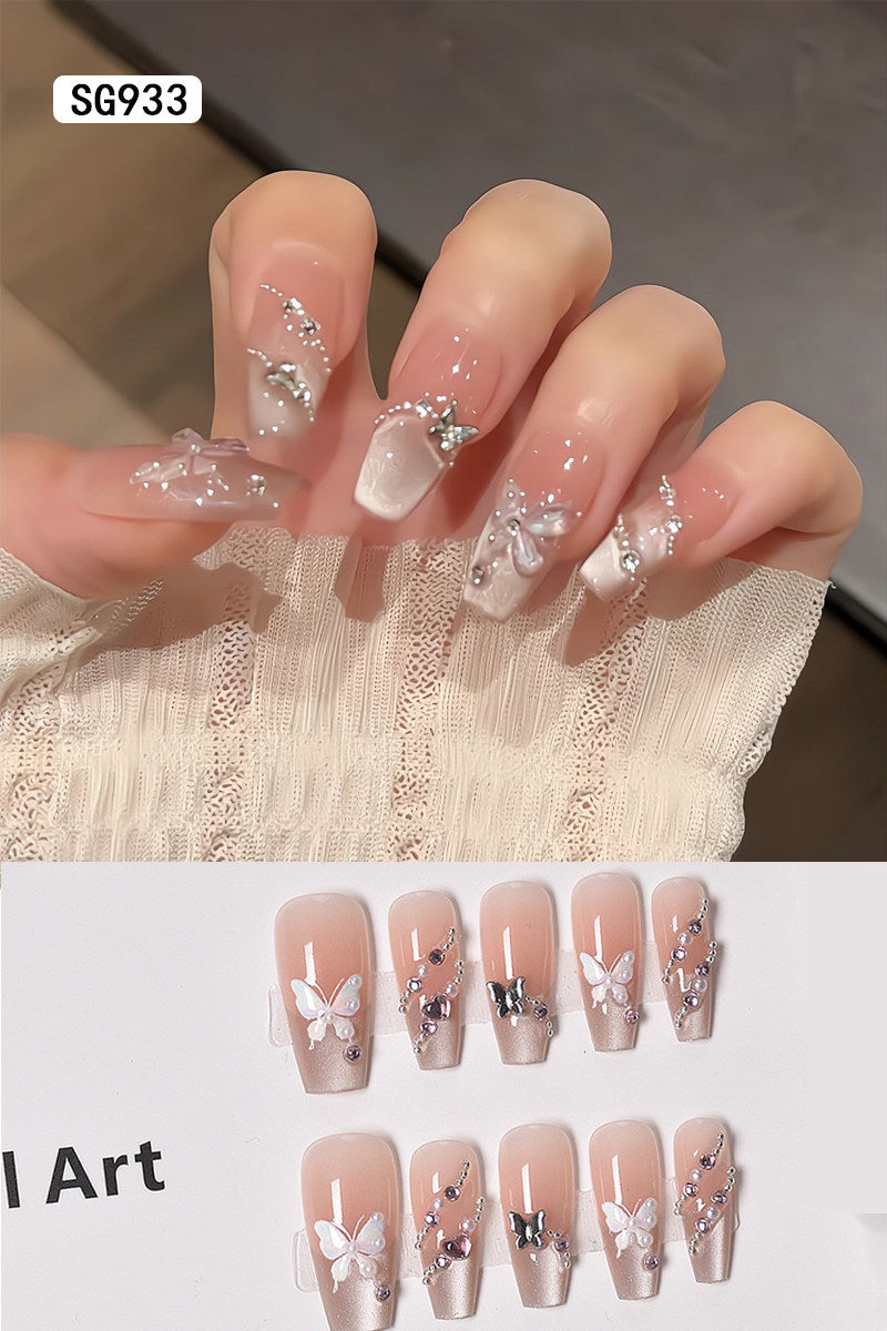 Forever & Always (Wedding Collection) | Handmade Press-On Nails