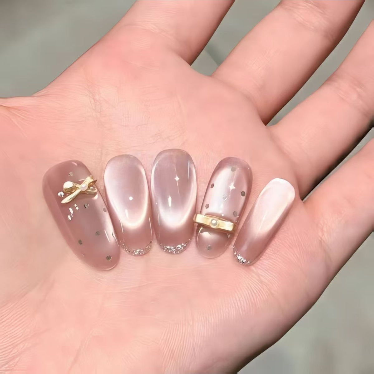 Forever & Always (Wedding Collection) | Handmade Press-On Nails