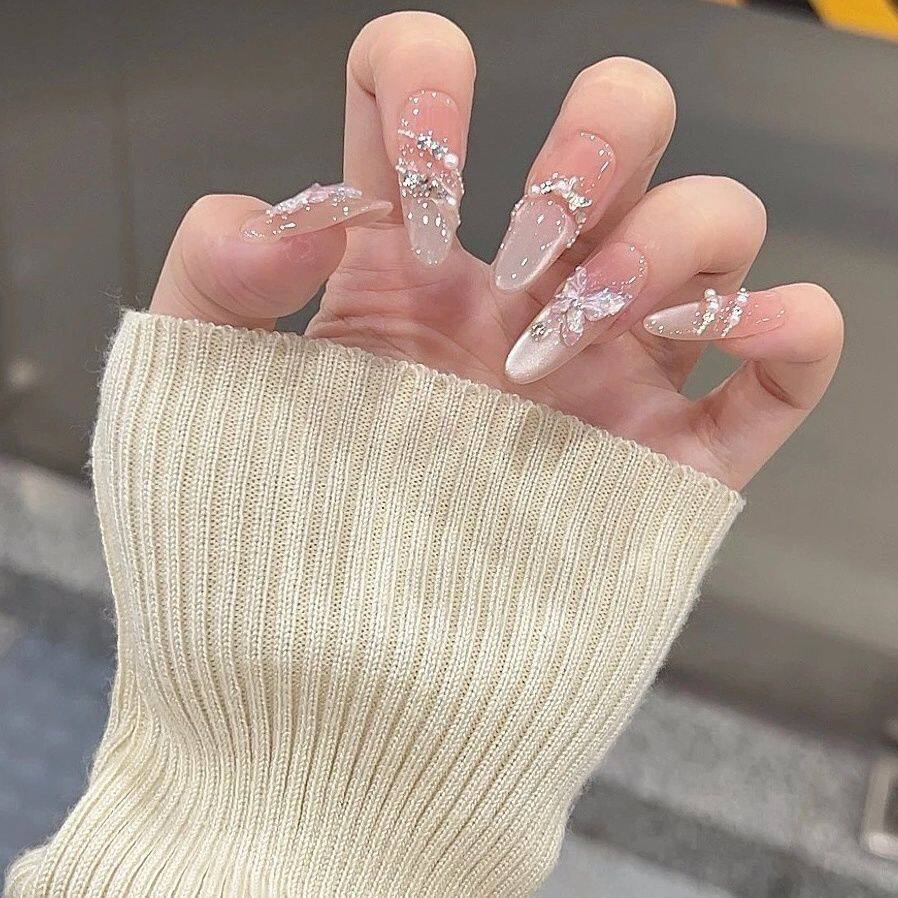 Forever & Always (Wedding Collection) | Handmade Press-On Nails